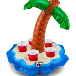 Egpull<JUMBO Drink Beer 5 Party Cup Holder - Inflatable Palm Tree Blow up Pool Float - Miniature Marvels: Airplane Models & Painted Dice