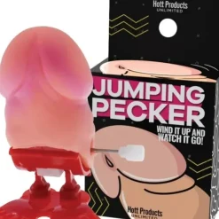 Egpull<Jumping Pecker - Wind up Walking Willy - Funny Hen Party Novelty Adult Gag Gift - Miniature Marvels: Airplane Models & Painted Dice