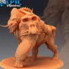 Miniature<Jungle Kong Walking - Miniature Marvels: Airplane Models & Painted Dice
