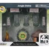 Miniature<Jungle Shrine: WizKids 4D Settings WZK 73878 - Miniature Marvels: Airplane Models & Painted Dice
