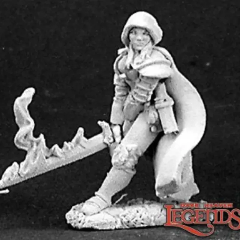 Miniature<Justine, Undead Hunter: Dark Heaven Legends RPR 03149 - Miniature Marvels: Airplane Models & Painted Dice