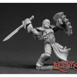 Miniature<Kale Nolan, Heroic Warrior: Dark Heaven Legends RPR 03317 - Miniature Marvels: Airplane Models & Painted Dice