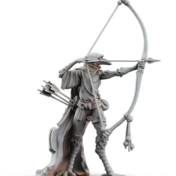 Miniature<Kenku - Miniature Marvels: Airplane Models & Painted Dice