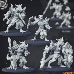 Miniature<Kigrux The Leader - Miniature Marvels: Airplane Models & Painted Dice