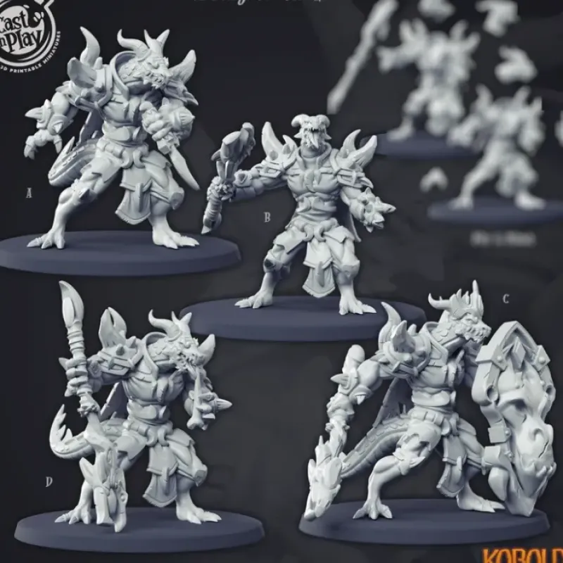 Miniature<Kigrux The Leader - Miniature Marvels: Airplane Models & Painted Dice