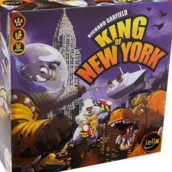 Board Game<King of New York - IEL 51170 - Miniature Marvels: Airplane Models & Painted Dice