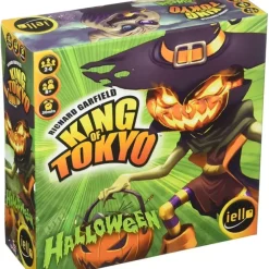 Board Game<King of Tokyo: Halloween 2017 Edition - IEL 51418 - Miniature Marvels: Airplane Models & Painted Dice