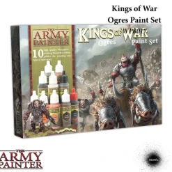 Paint<Kings of War - Ogres Paint Set (10): License Warpaints TAP WP8017 - Miniature Marvels: Airplane Models & Painted Dice