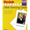 Egpull<Kodak 1131549 Premium InkJet Matte Greeting Cards 20 Cards and Envelope (New) - Miniature Marvels: Airplane Models & Painted Dice