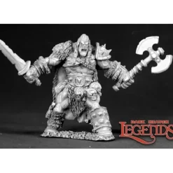Miniature<Kord The Destroyer, Barbarian: Dark Heaven Legends RPR 03309 - Miniature Marvels: Airplane Models & Painted Dice