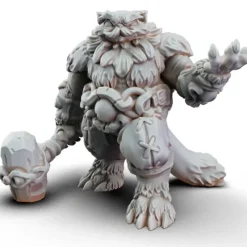 Miniature<Kot The Barbarian - Miniature Marvels: Airplane Models & Painted Dice