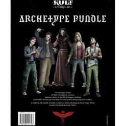 Role-playing Game<KULT: Divinity Lost - Archetype Bundle MUH 051678 - Miniature Marvels: Airplane Models & Painted Dice