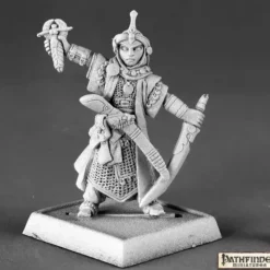 Miniature<Kyra, Female Iconic Cleric: Pathfinder RPR 60015 - Miniature Marvels: Airplane Models & Painted Dice