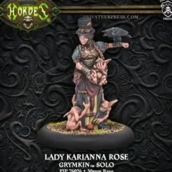 Miniature<Lady Karianna Rose: Grymkin - Solo PIP 76026 - Miniature Marvels: Airplane Models & Painted Dice