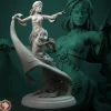 Miniature<Laila, 32mm - Miniature Marvels: Airplane Models & Painted Dice