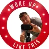 Egpull<LED Mirror "Woke Up Like This" Funny Light-Up Sign Gag Home Gift - Miniature Marvels: Airplane Models & Painted Dice