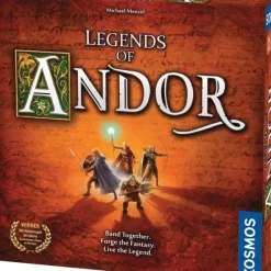 Board Game<Legends of Andor (Base Game) TAK 691745 - Miniature Marvels: Airplane Models & Painted Dice