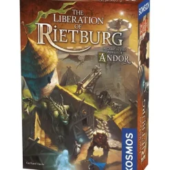 Board Game<Legends of Andor: The Liberation of Rietburg TAK 691746 - Miniature Marvels: Airplane Models & Painted Dice
