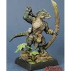 Miniature<Lizardman Archer: Dark Heaven Legends RPR 03706 - Miniature Marvels: Airplane Models & Painted Dice