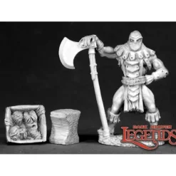 Miniature<Logar the Executioner: Dark Heaven Legends RPR 02547 - Miniature Marvels: Airplane Models & Painted Dice