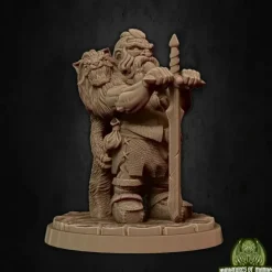 Miniature<Lomi Longclaw - Miniature Marvels: Airplane Models & Painted Dice