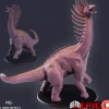 Miniature<Long Neck Dinosaur - Miniature Marvels: Airplane Models & Painted Dice