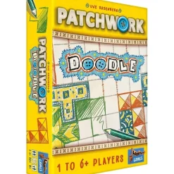 Board Game<Lookout Games: Patchwork Doodle LKG LK0107 - Miniature Marvels: Airplane Models & Painted Dice