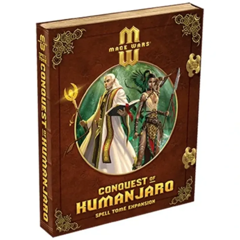 Board Game<Mage Wars: Conquest of Kumanjaro AWG MWSTX1CK - Miniature Marvels: Airplane Models & Painted Dice