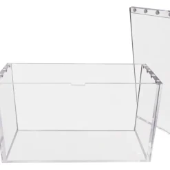 Accessories<Magic the Gathering CCG: Acrylic Booster Box Display - Miniature Marvels: Airplane Models & Painted Dice