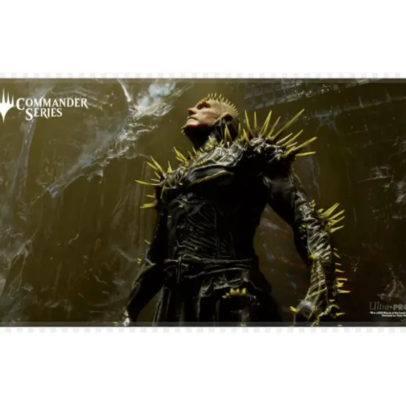 Accessories<Magic the Gathering CCG: Commander Series - Release 1 - Mono Color - Q1 2024 Stitched Edge Playmat K'rrik - Miniature Marvels: Airplane Models & Painted Dice