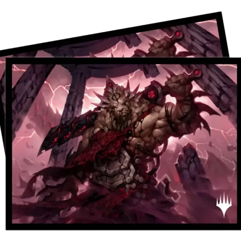 Accessories<Magic the Gathering CCG: March of the Machine 100ct Deck Protector Sleeves A - Miniature Marvels: Airplane Models & Painted Dice