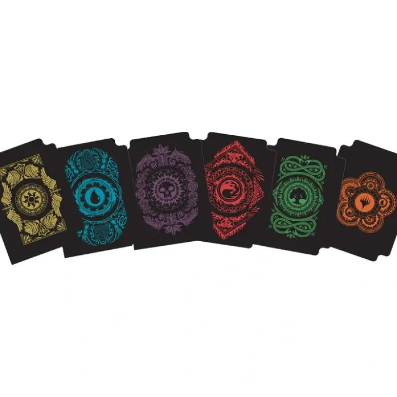 Accessories<Magic the Gathering CCG: Mana 7 Divider Pack - Miniature Marvels: Airplane Models & Painted Dice