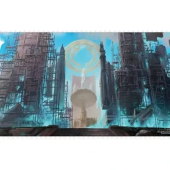 Accessories<Magic the Gathering CCG: Ravnica Remastered Playmat from the Azorius Senate - Miniature Marvels: Airplane Models & Painted Dice