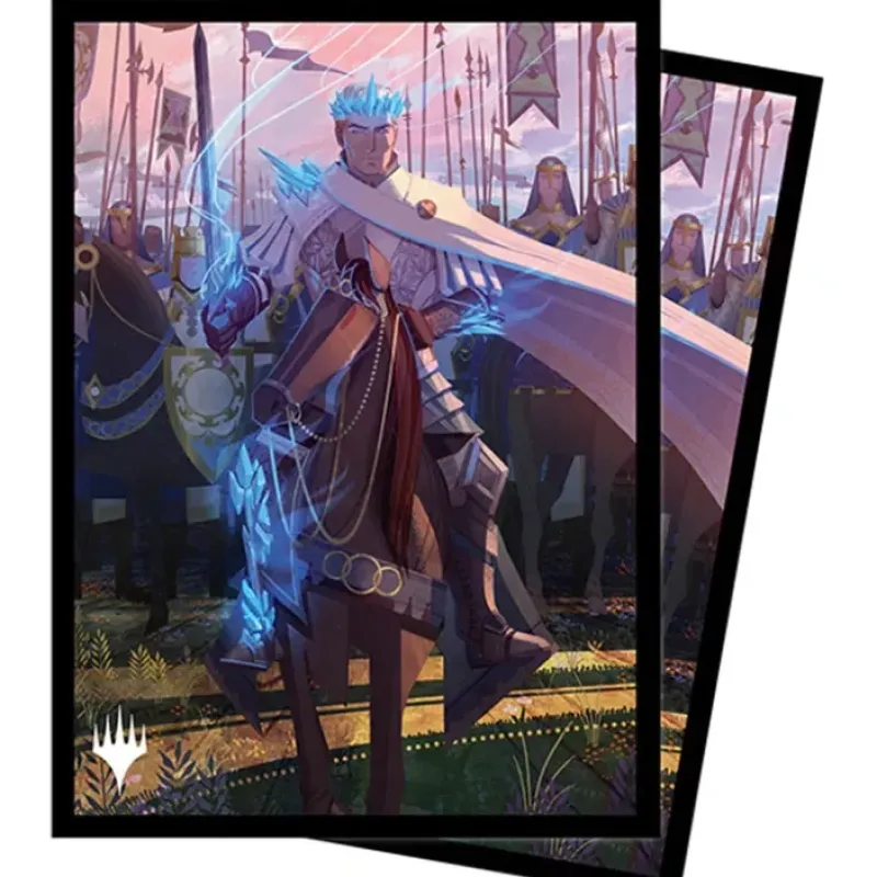 Accessories<Magic the Gathering CCG: Wilds of Eldraine 100ct Deck Protector Sleeves v4 - Miniature Marvels: Airplane Models & Painted Dice