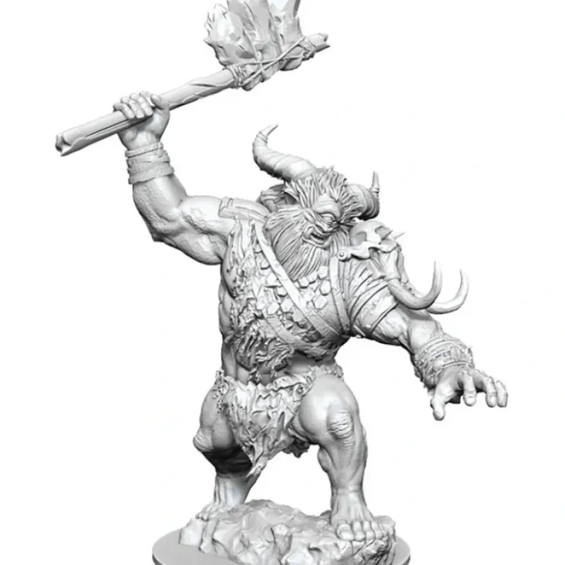 Miniature<Magic the Gathering Unpainted Miniatures: Borborygmos (Cyclops) WZK 90185 - Miniature Marvels: Airplane Models & Painted Dice