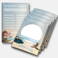 Role-playing Game<Magical Kitties Save the Day RPG: Series Workbook Pack ATG AG3123 - Miniature Marvels: Airplane Models & Painted Dice