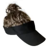 Egpull<Man Bun Sun Visor Hat - Hair Costume Prop Cap - The Original Billy-Bob - Miniature Marvels: Airplane Models & Painted Dice