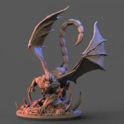 Miniature<Martikoras - Miniature Marvels: Airplane Models & Painted Dice