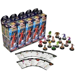Miniature<Marvel HeroClix: Avengers Forever Booster Brick (10) WZK 84855 - Miniature Marvels: Airplane Models & Painted Dice
