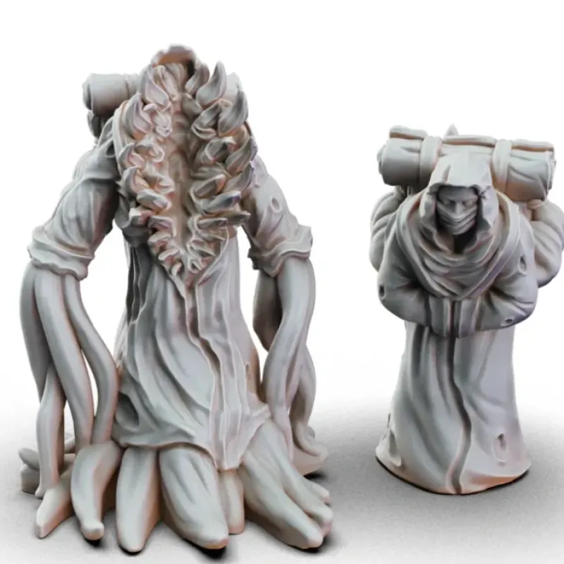 Miniature<Masked Stranger - Miniature Marvels: Airplane Models & Painted Dice