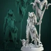 Miniature<Meirsoa Gnoll Matriarch 32mm - Miniature Marvels: Airplane Models & Painted Dice