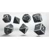 Dice<Metal Dwarven Dice Set (7) QWS SMDW35 - Miniature Marvels: Airplane Models & Painted Dice