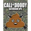 Egpull<Metal Tin Sign "CALL of DOODY Bathroom Ops" Funny Potty Wall Decor #F-101 - Miniature Marvels: Airplane Models & Painted Dice