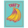 Egpull<Metal Tin Sign "That's Bananas" Funny Home Office Bedroom Wall Decor #H-101 - Miniature Marvels: Airplane Models & Painted Dice