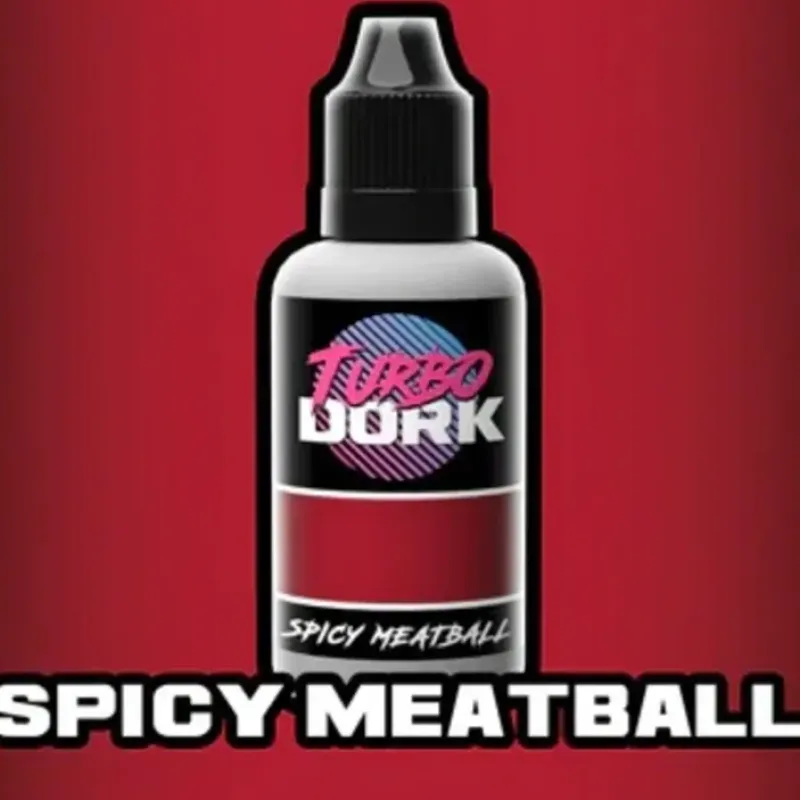 Paint<Metallic: Spicy Meatball LTG TDK4529 - Miniature Marvels: Airplane Models & Painted Dice