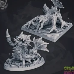Miniature<Mh'azhounds Bundle - Miniature Marvels: Airplane Models & Painted Dice