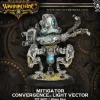 Miniature<Mitigator: Convergence of Cyriss - Light Vector PIP 36021 - Miniature Marvels: Airplane Models & Painted Dice