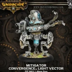Miniature<Mitigator: Convergence of Cyriss - Light Vector PIP 36021 - Miniature Marvels: Airplane Models & Painted Dice