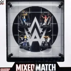 Miniature<Mixed Match Challenge Starter Set: WWE HeroClix WZK 73773 - Miniature Marvels: Airplane Models & Painted Dice