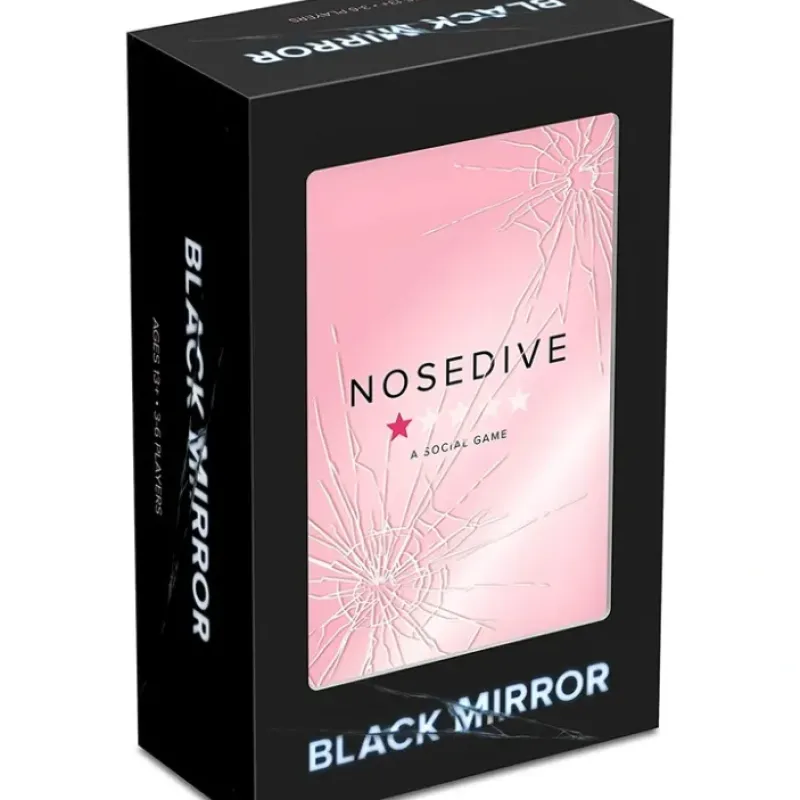 Board Game<Mixlore: Black Mirror - Nosedive ASM BM01EN - Miniature Marvels: Airplane Models & Painted Dice